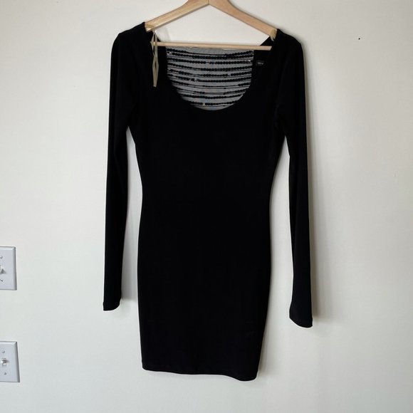 Symphony black mini sparkly medium dress - Picture 1 of 11